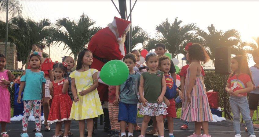 “Los niños de La Cristalina celebraron la navidad”  